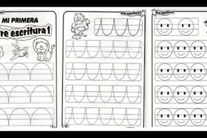Cuadernillo de preescritura para preescolar gratis