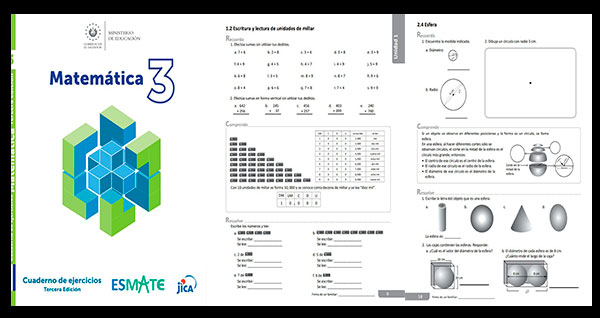Cuaderno de ejercicios de matemática tercer grado | Materiales ...