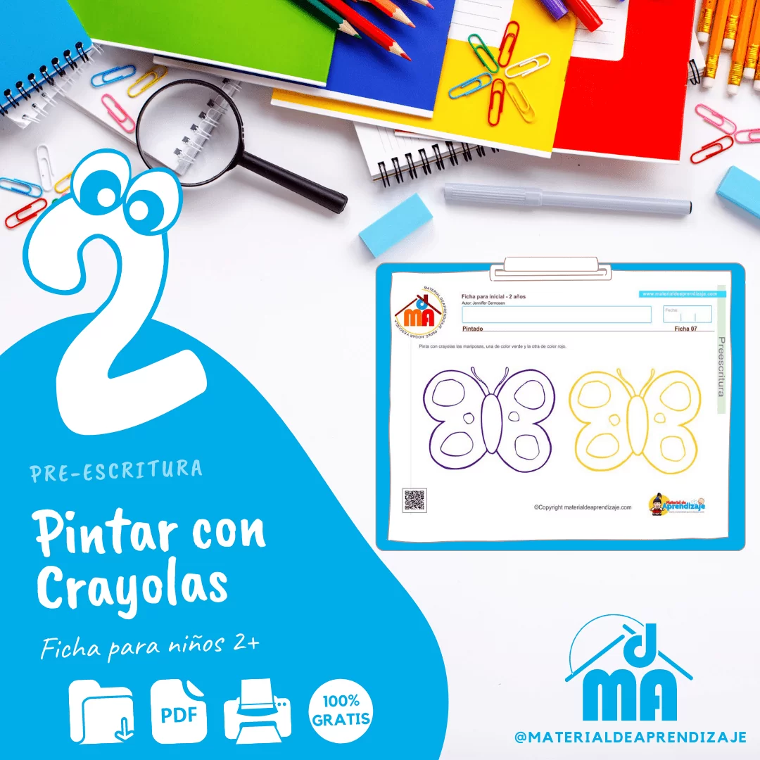 Preescritura 2 años 07: pintado