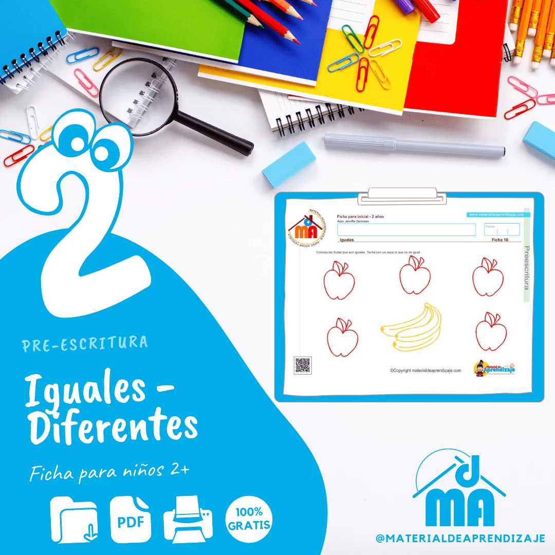 Comunicación integral 2 años 18: iguales