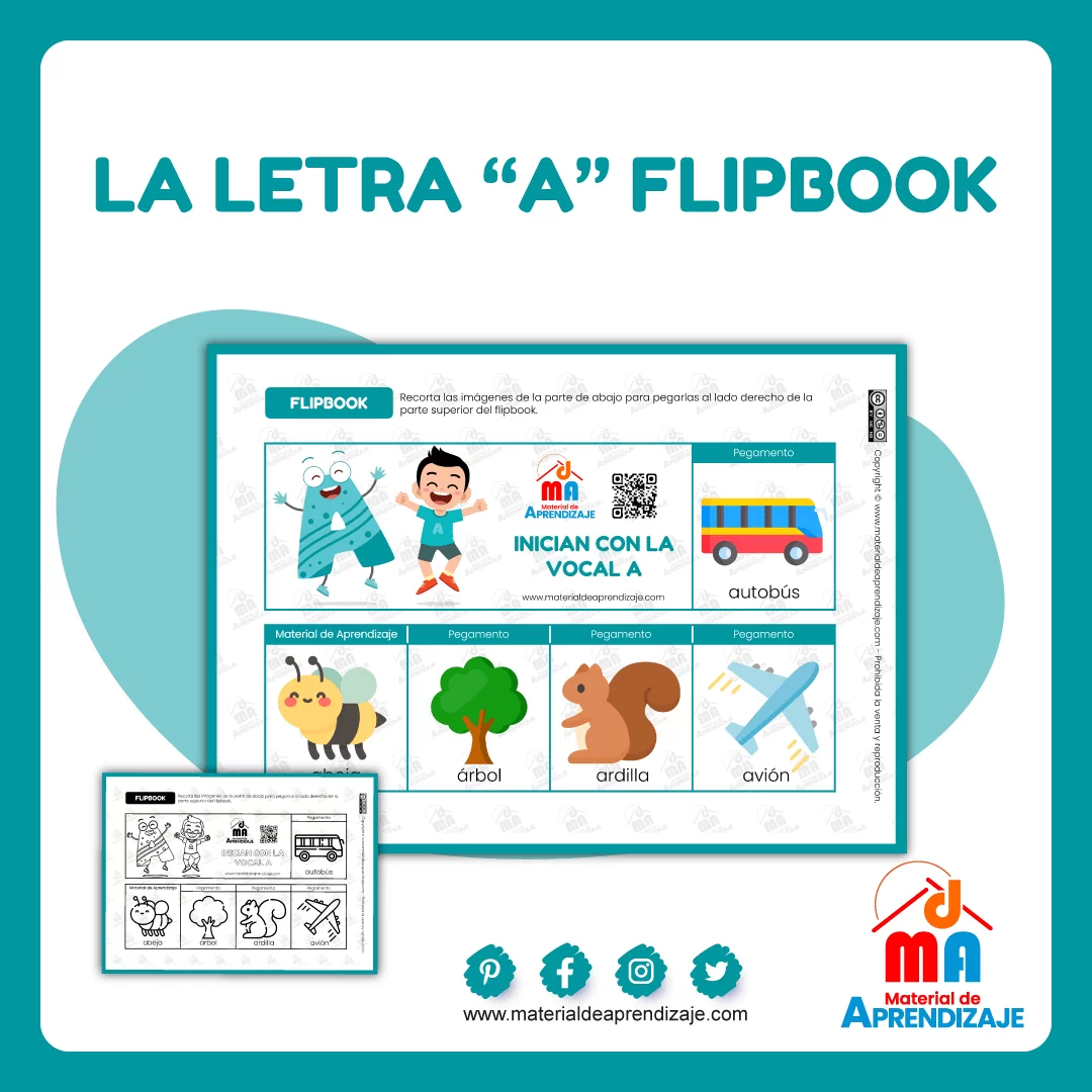 Flipbook de la letra A