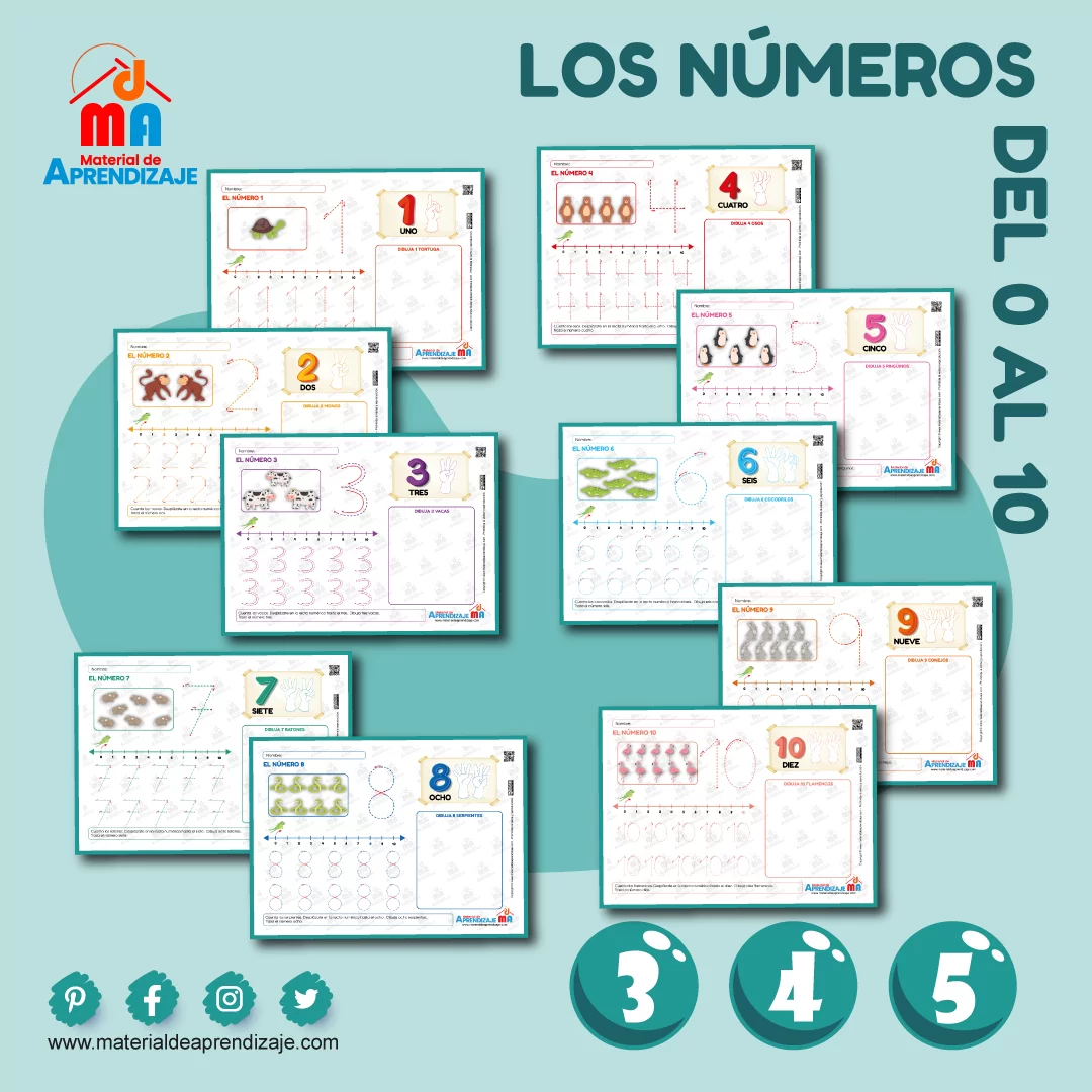 Números del 0 al 10