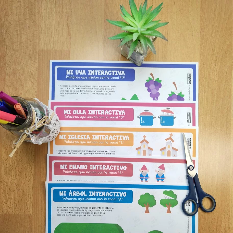 ¡Descarga Gratis Nuestro Divertido Material Interactivo de las Vocales!”