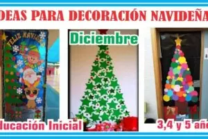 IDEAS PARA DECORACIÓN NAVIDEÑA PARA NIÑOS