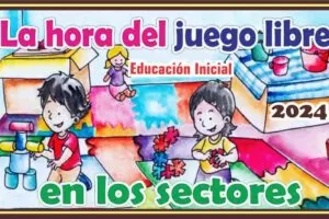 La hora del juego libre en los sectores para 3,4 y 5 años de Nivel Inicial 2024