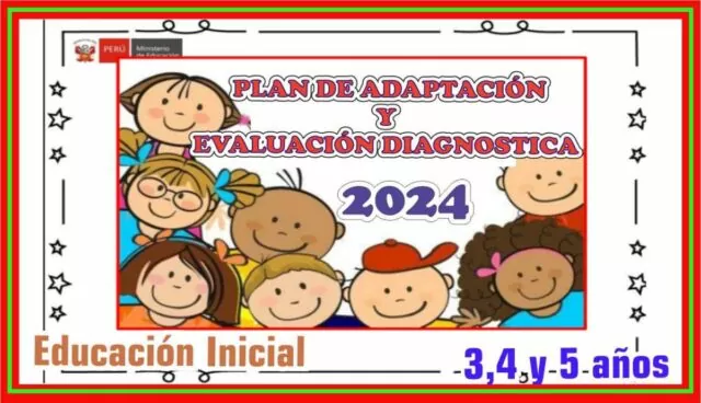 PLAN DE ADAPTACIÓN Y EVALUACIÓN DIAGNÓSTICA INICIAL 2024
