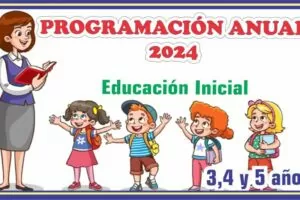 PROGRAMACIÓN ANUAL UNIDOCENTE PARA INICIAL 2024