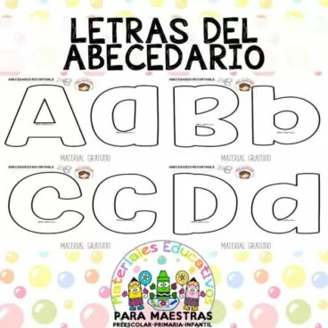Material Abecedario Recortable