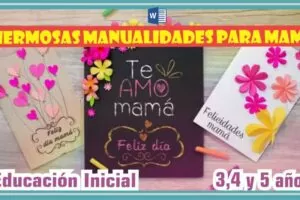 HERMOSAS MANUALIDADES PARA EL DÍA DE MAMÁ