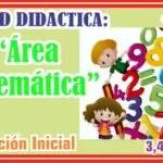 Unidad Didáctica de Matemática para 3,4 y 5 años- Octubre